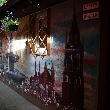 Gasthof & Pension Hause Halle  Bagian luar foto