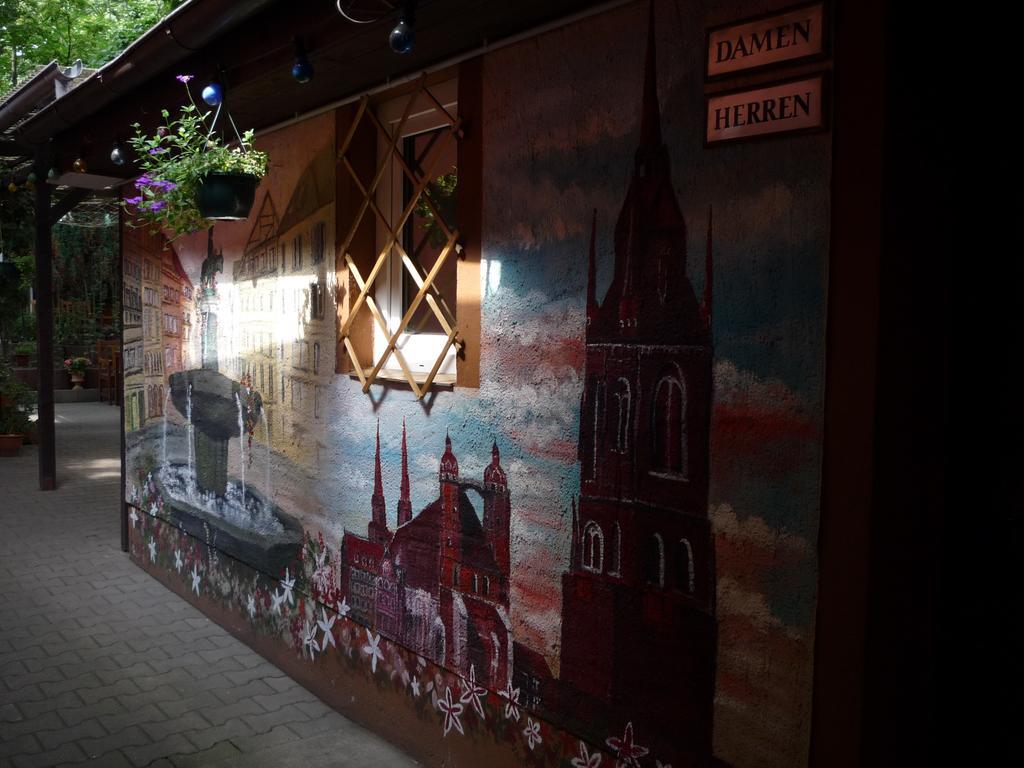 Gasthof & Pension Hause Halle  Bagian luar foto